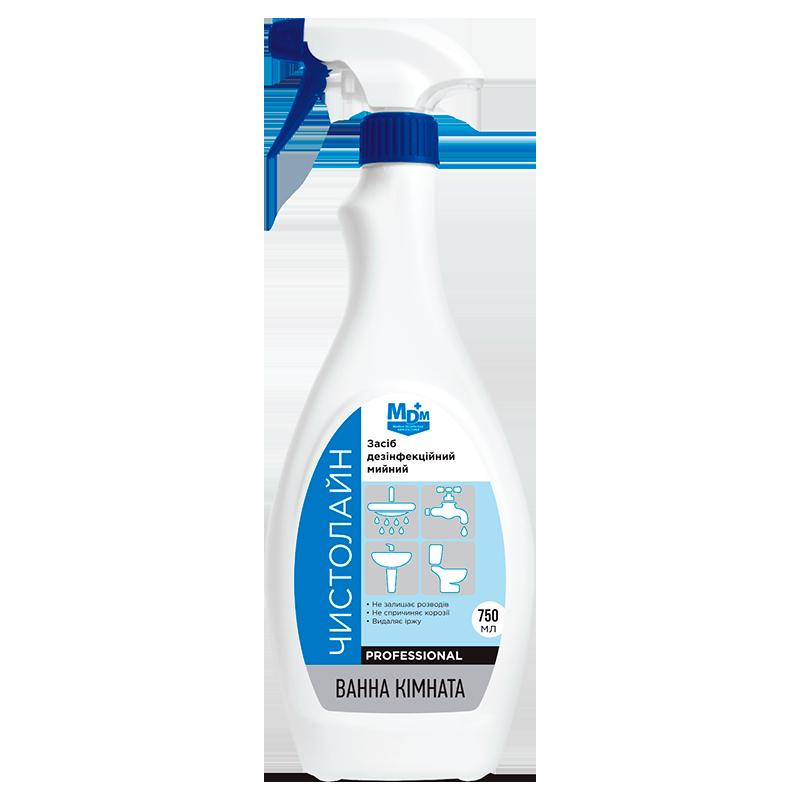 Засіб дезінфекційний мийний "Чистолайн-Ванна кімната"